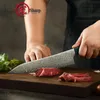 Grandsharp 86 Polegada Chef039s Faca 67 Camadas vg10 Japonês Damasco Faca de Cozinha Ferramenta de Aço Inoxidável Ferramenta Gyuto Facas Gif2653275