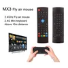 X8 rétro-éclairage MX3 Mini clavier 2.4G télécommandes PC sans fil avec apprentissage IR Qwerty 6 axes Fly Air souris rétro-éclairé Gampad pour Android TV Box i8 DHL rapide