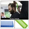 Berber saç şekillendirme aracı için profesyonel saç kesimi tarağı saç kesimi klipsör flattop tarak