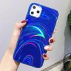 Luksusowe holograficzne pryzmat laserowe dla iPhone'a 13 12 Pro Mini XR XS Max 7 8 6S Case 3D Rainbow Glitter Phone Telefon