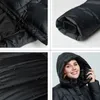 Astrid New Winter Women's Coat Women Long Warm Parka Plaid Fashion Thick Jacket Hooded Large Size