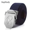 SUPSINDY MENWOMEN Toile Ceintures 3D CCCP Mémoire soviétique Marquante Military Tactical Belt Soldats patriotiques Sangle mâle Jeans ceinture 220124