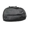 Waterproof Cosmetic Bag Case Large Leather Fashion Women Zipper Black Makeup Bags
