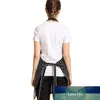 Adjustable Black Stripe Bib Apron With 2 Pockets Cook Tool Women039s and Men039s Kitchen Tools2603704