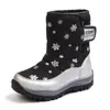 Skhek Nouveaux enfants Boots d'hiver Chaussures pour enfants confortables