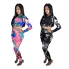 Kadın Tasarımcı Eşofman Uzun Kollu Kıyafetler 2 Parça Set Kazak + Legging Kadın Giyim Sportsuit Yeni Sıcak Satış Bayan Giyim KLW4657