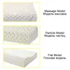 Noyoke Ortopedic Natural Latex Pillow Bed Spanie Ergonomiczne Soft Szyi szyjki macicy Protect Masaż Poduszki LJ200821