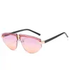 Neue Mode Randlose Sonnenbrille Candy Farben Frauen Brillen B Typ Design UV400 Linsen Schöne Vergoldung Rahmen Brillen