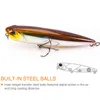 Tsurinoya 85F Topwater Drijvende Pencil Fishing Lure 85mm 10,5 g DW59 PIKE BASS Z-vormige Lange gieten Hard Baits Jerkbait Wobbler 211222