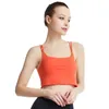 Thread Doppellagige Yoga-Outfits, Tank-Tops, Sportunterwäsche, Damen-Kreuzweste, stoßfest, Fitness-BH, Fitnessstudio, Kleidung, Hemd