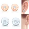 2022 New Fashion Stud earrings S925 silver classic earring Enamel love shape heart diamond female designer earrings for women part296E