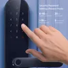 AQARA N100 Smart Door Lock Impressão digital NFC Senha desbloquear o trabalho doméstico inteligente com o aplicativo Apple HomeKit Mijia com a campainha 2010137295042