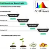 450W Square Full Spectrum LED Grow Light Cob Technology Waterproof Grow Lights CE FCC ROHS