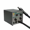 Snabb 706W + LED Display Hot Air Gun Electric Lödning Iron Anti Static Temperatur Lead Free 2 i 1 omarbetstation 3 munstycken