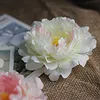 Simula testa di fiore di peonia Teste di fiori di peonia artificiale di lusso Decorazione di nozze Forniture fai da te Accessori Multi colore Disponibile