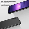 TPU Phone Case For iPhone 12 11 mini Pro MAX XS XR 8 7 Plus Samsung S20 FE soft black Case Matte Cover