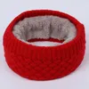 Chaude femmes hommes mode femme hiver chaud écharpe solide gros câble tricot laine Snood infini cou plus chaud col bénitier cercle écharpe