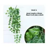 10pcs grüne künstliche künstliche falsche hängende Weinpflanze Blätter Blume Girlanden Hausgarten Wand Hanging Dekoration9748721