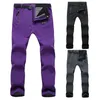 Women Winter Quick Dry Pants Trekking Mountain Climbing Thick Warm Long Trousers