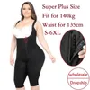VIP Link Women Bodysuit Super Plus Storlek Full Body Shaper Tummy Control Butt Lifter Underkläder Shapewear LJ201209