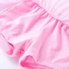 Ins tutu pantskirt romper hoofdband 3 stks meisjes mouwloze fotografie kinderen halloween prinses feestje kleding tule bubble baby verjaardag jurk