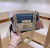 Rosa Sugao Beste Luxus-Designer-Taschen Mode Damen CrossBody Flap Bag Bedruckte Handtasche Kettentasche Echtleder Damen Umhängetasche Geldbörse