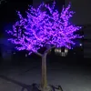 LED Night Light Cherry Blossom Tree Light 2304pcs Светодиодные лампы 3м Высота 110 220VAC Розовый непромокаемые Открытый Использование Бесплатная доставка груза падения