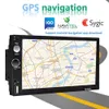2 Din bilradio Android 8,1 GPS WiFi USB Multimedia Player för Universal Volkswagen Nissan Toyota Golfbilstereo