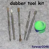 vendita dab tool kit cera dabber set di strumenti scatola di alluminio confezione per erba secca penna vaporizzatore cera atomizzatore titanio chiodo