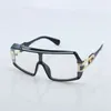 2021 hommes femmes mode marque Design métal lentille grande taille UV400 métal lunettes de soleil hommes lunettes de soleil seulement lunettes de soleil