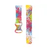 Silicone Pattern Printed Watchband for Fitbit Versa 3 Women Men Floral Bracelet Band for fitbit Sense Versa3 Smart Watch Strap w1473910