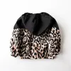 Emmababy frete grátis 1-7years meninas leopard tops outfits algodão crianças luva de manga comprida outono winter roupas 201208