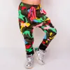 Herproße Neue Kinder Frühling Sommer Hip Hop Tanz Harem Tarnung Freizeit Sport Kinder Jungen Große Schritt Münste Hose LJ201019