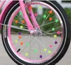 Catena per bicicletta colorata Decorazione per bambini Star Bead Love Heart Accessori moda per bambini Clip per ruote per bambini Raggi per bici all'aperto 0 7gt K2