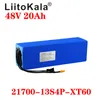 LiitoKala nuovo di zecca originale 48V 20AH batteria elettrica per bicicletta 48V 10000W spina XT60 ad alta potenza