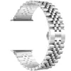 Браслет из нержавеющей стали Металлические ремни для Apple Watch Series 7 6 5 4 SE Bands Bands Basd для IWATCH 45 мм 41 мм 38 мм 42 мм 40 мм 44 мм Браслет Смарт-аксессуары