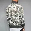 Men's Jackets Mens Jacket Casual Camouflage Trench Outwear Zip Up Bomber Baseball Tops Coat Winter