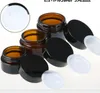 Fragrance plastic black gold sliver cover cream bottle 15g 20g 100g 5g 10g glass face cream mask bottles perfume bottling