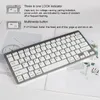 Zestaw klawiatury i myszy Bluetooth Klawisze Multimedia Bluetooth Bezprzewodowa mysz Silm Keyboard Combo dla Windows Android Mac