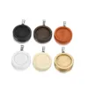 acrylic display stands 10pcs 25 30 35 Mm Wood Cabochon Base Setting Trays Bezel Blank Stainless Steel Hook Wooden Pendant Charms For Diy Jewelry Q bbycRx