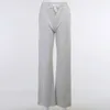 InstaHot sweatpants women harajuku loose full pants drawstring soft cotton autumn wide led elastic waist leisure trousers 201113