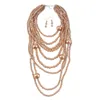 FY Europe and the United States fashion exaggeration multi-layer pearl necklace long sweater chain jewelry Y2007301656