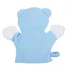 Baby Washcloths Children Shower Bathing Bath Towel 5Colors Animals Style Shower Wash Cloth Towels Cute Bath Gloves Children Bath Ball WMQ297