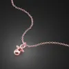 Gioielli di moda in argento sterling 925 a forma di ciuccio per gioielli che fanno accessori per ciondoli di moda lunghezza collana charms Q0531