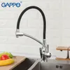 Gappo Kitchen Faucets Mässing Dricksvattenfilter Kitchen diskbänk kran med vattenrening Funktioner Mixer Tap T200810