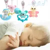 赤ちゃんのおもちゃ0-12ヶ月ガラガラぶら下げ赤ん坊のベビーベッド携帯ベッド - ミュージカルキッズ玩具ホルダー360度回転アームブラケットセット201224