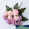 Artificial Flowers Hydrangea High Quality Small Silk Fake Flower for Home Hotel DIY Wedding Decoration Flower Wreath Accessory