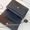 حقائب مصمم غروب الشمس حقائب يد التمساح حقيبة كتف Crossbody Luxury sacoche Handbag Purse حقيبة ساعي dicky0750b Weave Satchel Crocodile Women Designer