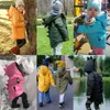 1-7 år baby flickor pojkar parka ljus barn jacka hoed down coat vinter barn jacka våren fall 3d dinosaur toddler ytterkläder