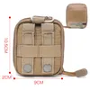 Pacote de hidratação de esportes ao ar livre Combate Molle Bag Molle Molle dobrável Bolsa de garrafa de água NO11-658